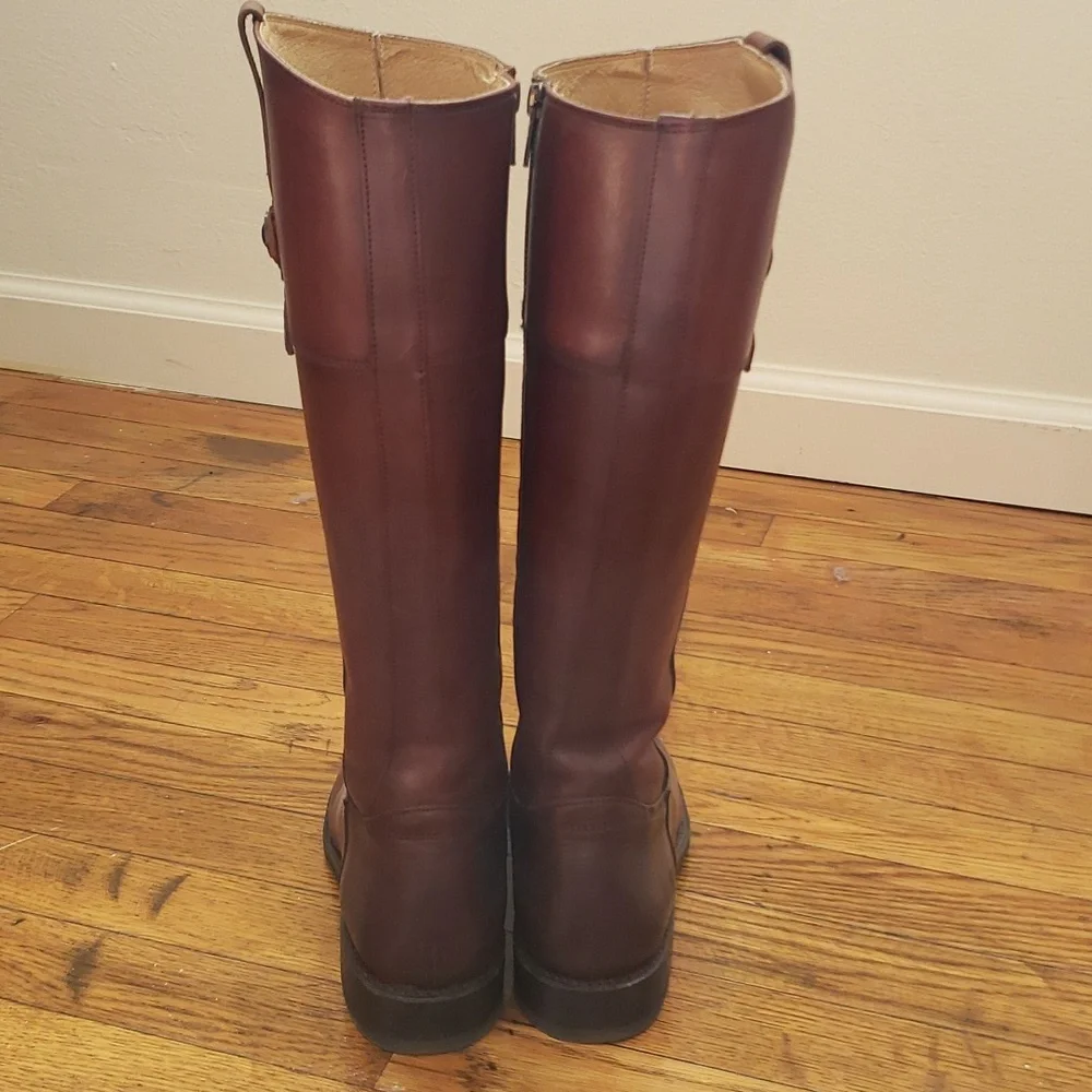 FRYE Melissa Inside Zip Riding Boot - Picture 4 of 6